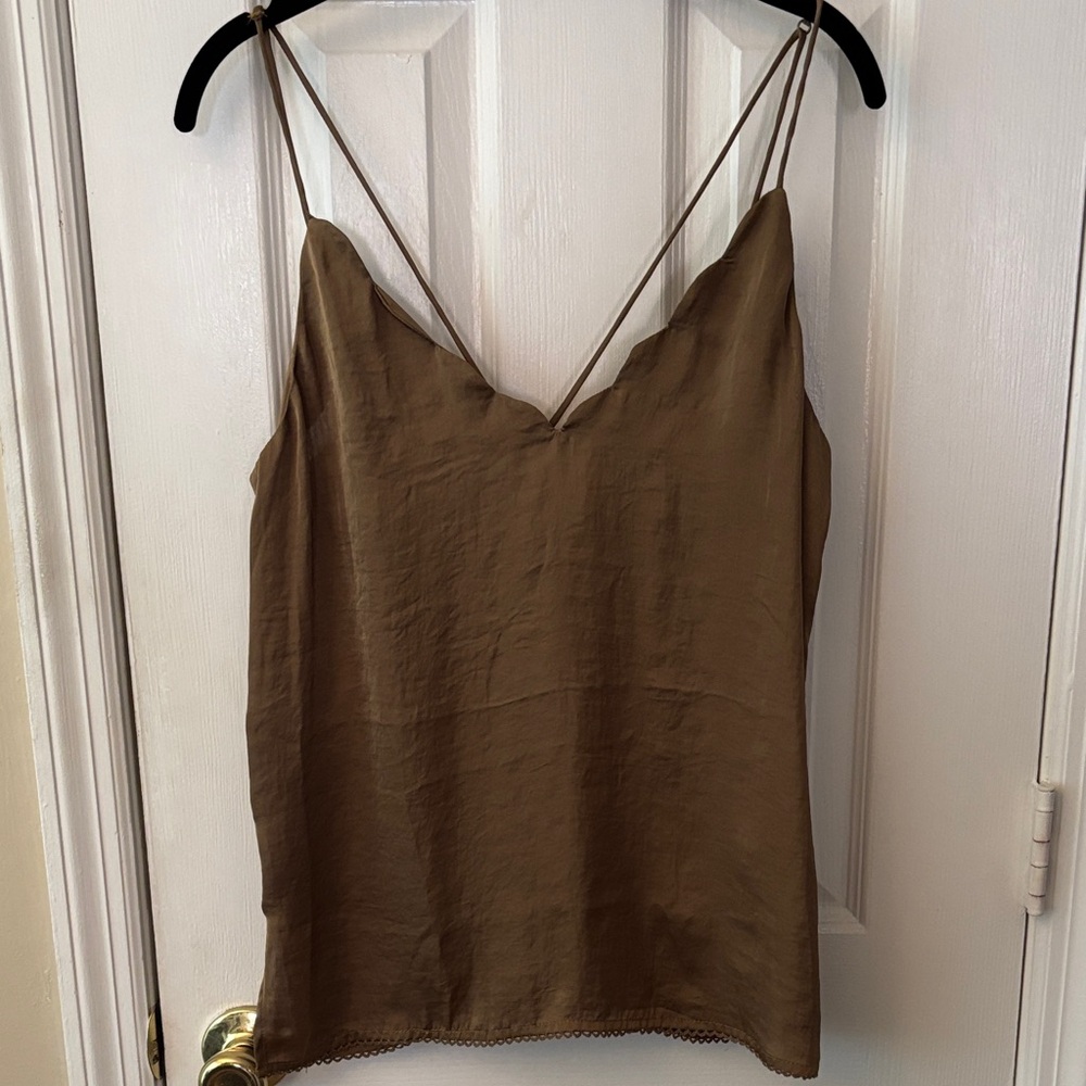 Free People Silk Flowy Top